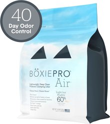 Boxiecat Air Lightweight Deep Clean Probiotic Unscented Clumping Cat Litter, 11.5-lb bag