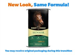Right Choice Senior Pellet Horse Feed, 50-lb bag slide 2 of 6