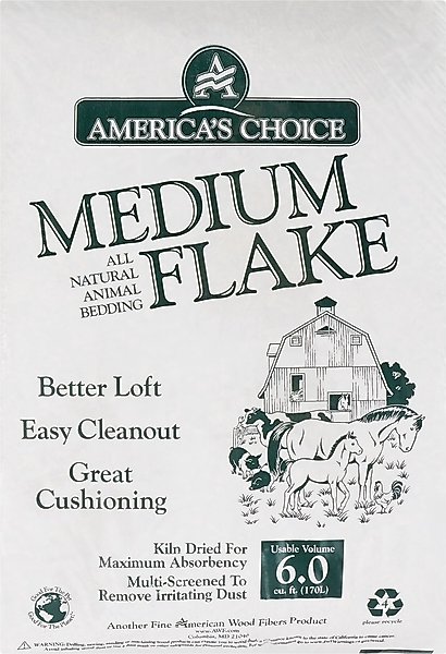America's Choice Medium Flake Poultry Bedding, 6.0-cu ft slide 1 of 3
