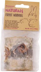 Naturals by Rosewood Carrot Woodroll Small Pet Treats, 1 count