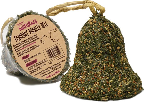 Naturals by Rosewood Fragrant Parsley Bell Small Pet Treats, 1 count slide 1 of 4