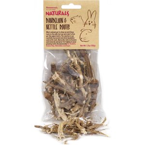 Naturals by Rosewood Dandelion & Nettle Roots Small Pet Treats, 1.7-oz bag, case of 4