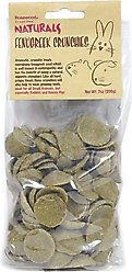 Naturals by Rosewood Fenugreek Crunchies Small Pet Treats, 7-oz bag, case of 4