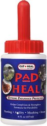 Manna Pro Cut-Heal Pad Heal Extreme Endurance Protection Dog & Horse First Aid Treatment, 8-oz bottle