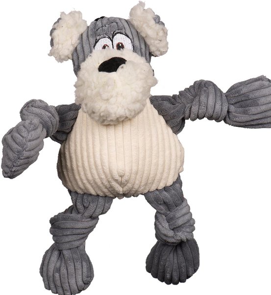 HuggleHounds Huggle Mutts Roscoe the Mutt Tough Squeaky Plush Dog Toy, Small slide 1 of 9