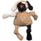 Show in main carousel: HuggleHounds Huggle Mutts Patches the Mutt Tough Squeaky Plush Dog Toy, Large slide 1 of 9