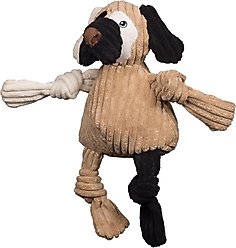 HuggleHounds Huggle Mutts Patches the Mutt Tough Squeaky Plush Dog Toy, Large slide 2 of 5