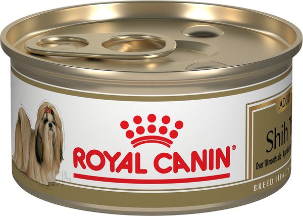 Royal Canin Breed Health Nutrition Shih Tzu Adult Loaf In Sauce Canned Dog Food, 3-oz, case of 24 slide 1 of 8
