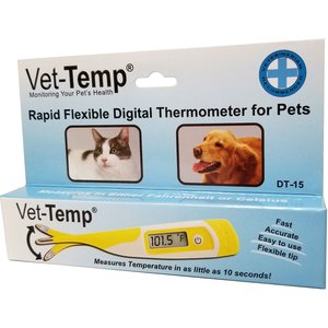 Vet-Temp Rapid Flexible Digital Dog & Cat Thermometer
