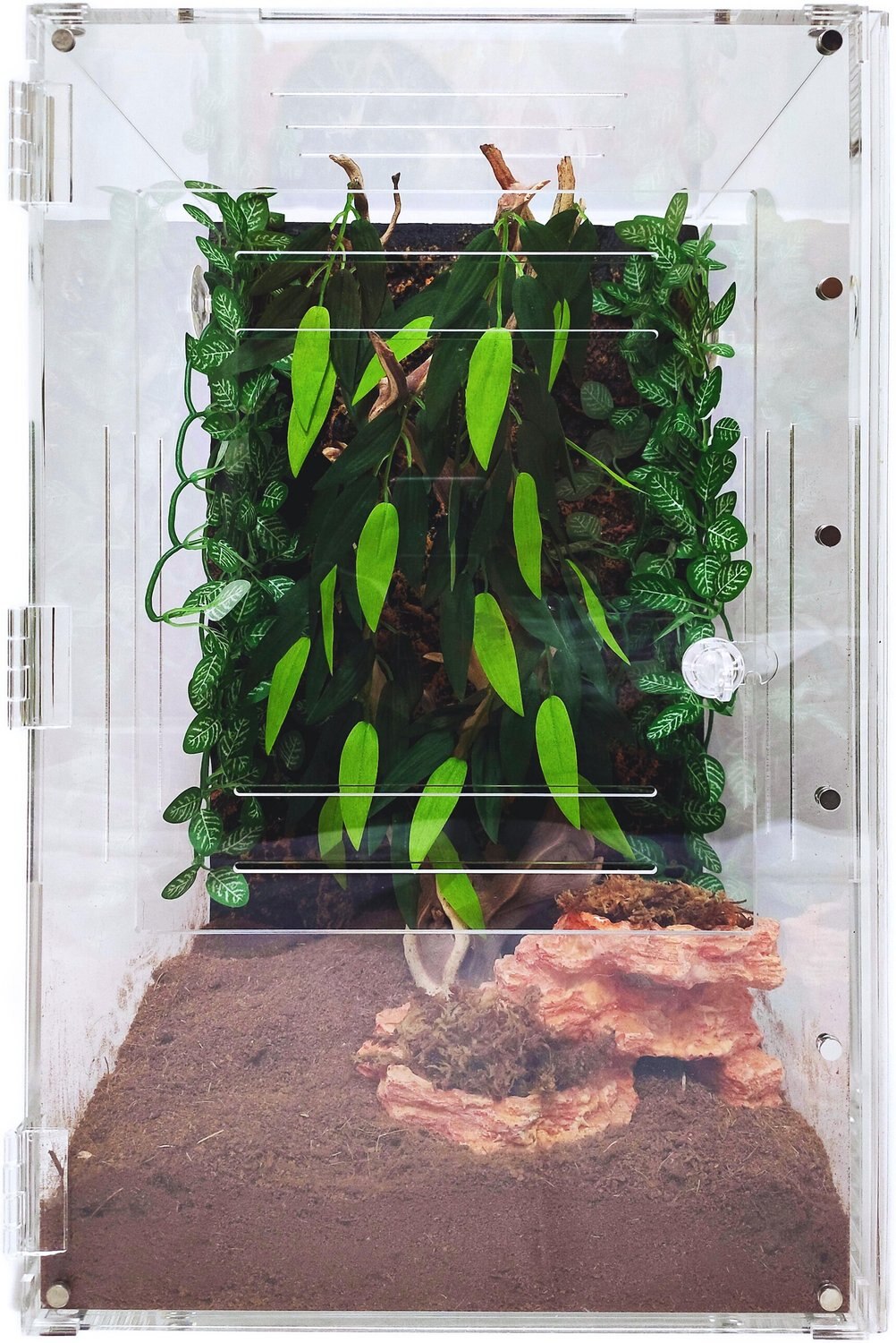 HERPCULT TwoWay Acrylic Insect & Reptile Terrarium, XLarge
