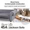 Show in main carousel: Enchanted Home Pet Jackson Dog Sofa, Grey, Large slide 9 of 9