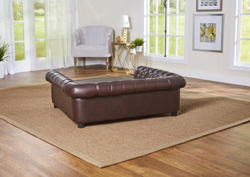 Show full view: Enchanted Home Pet Harrison Dog Sofa, Pebble Brown, Large slide 4 of 9
