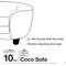 Show in main carousel: Enchanted Home Pet Coco Sofa Cat & Dog Bed with Removable Cover, Dark Grey slide 8 of 10