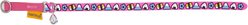 Touchcat Bell Chime Designer Rubberized Cat Collar, Pink