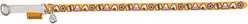 Touchcat Bell Chime Designer Rubberized Cat Collar, Yellow