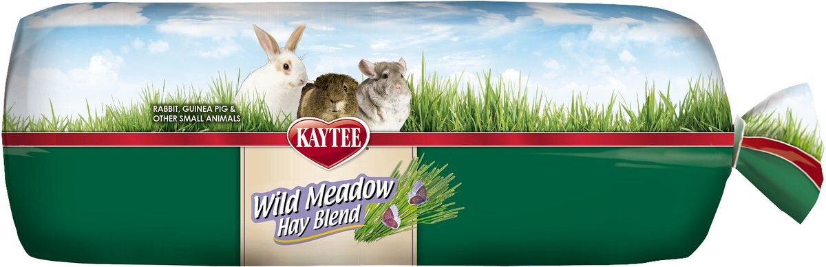 Kaytee Wild Meadow Hay Blend Rabbit Food, 24-oz bag