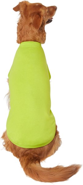 Frisco Basic Dog & Cat T-Shirt, X-Small, Lime slide 1 of 7