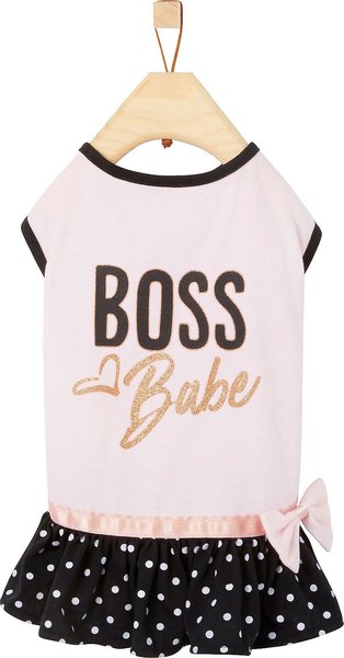Frisco Boss Babe Dog & Cat Dress, Small slide 1 of 6