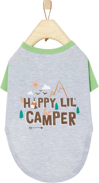 happy camper dog shirt