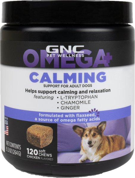 GNC Pets Calming Dog Supplement, 120 count slide 1 of 3