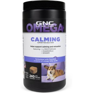GNC Pets Calming Dog Supplement, 240 count