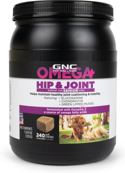 GNC Pets Hip & Joint Senior Dog Supplement, 240 count slide 1 of 3