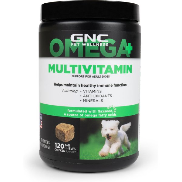 RUJI NATURALS 6x1 Multivitamin Superfood Dog Supplement, 90 count