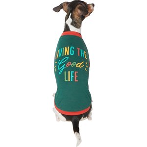 Frisco Living the Good Life Dog & Cat T-Shirt, Medium
