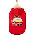 Frisco Just Trippin' Dog & Cat Hoodie, X-Small