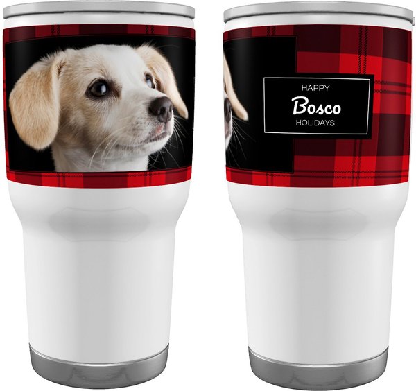 Frisco Double Walled Cat Mom Personalized Tumbler, 30-oz Cup