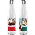 Frisco Colored Dots Slim Personalized Water Bottle, 17-oz