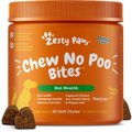 Zesty Paws Chew No Poo Bites Chicken Flavored Soft Chews Coprophagia Supplement for Dogs, 90 count