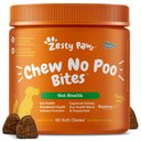 Zesty Paws Chew No Poo Chicken Flavored Dog Soft Chews Cophrophagia Digestive Supplement for Dogs, 90 count