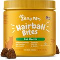 Zesty Paws Hairball Bites Bacon Flavored Soft Chews Hairball Control Supplement for Cats, 60 count