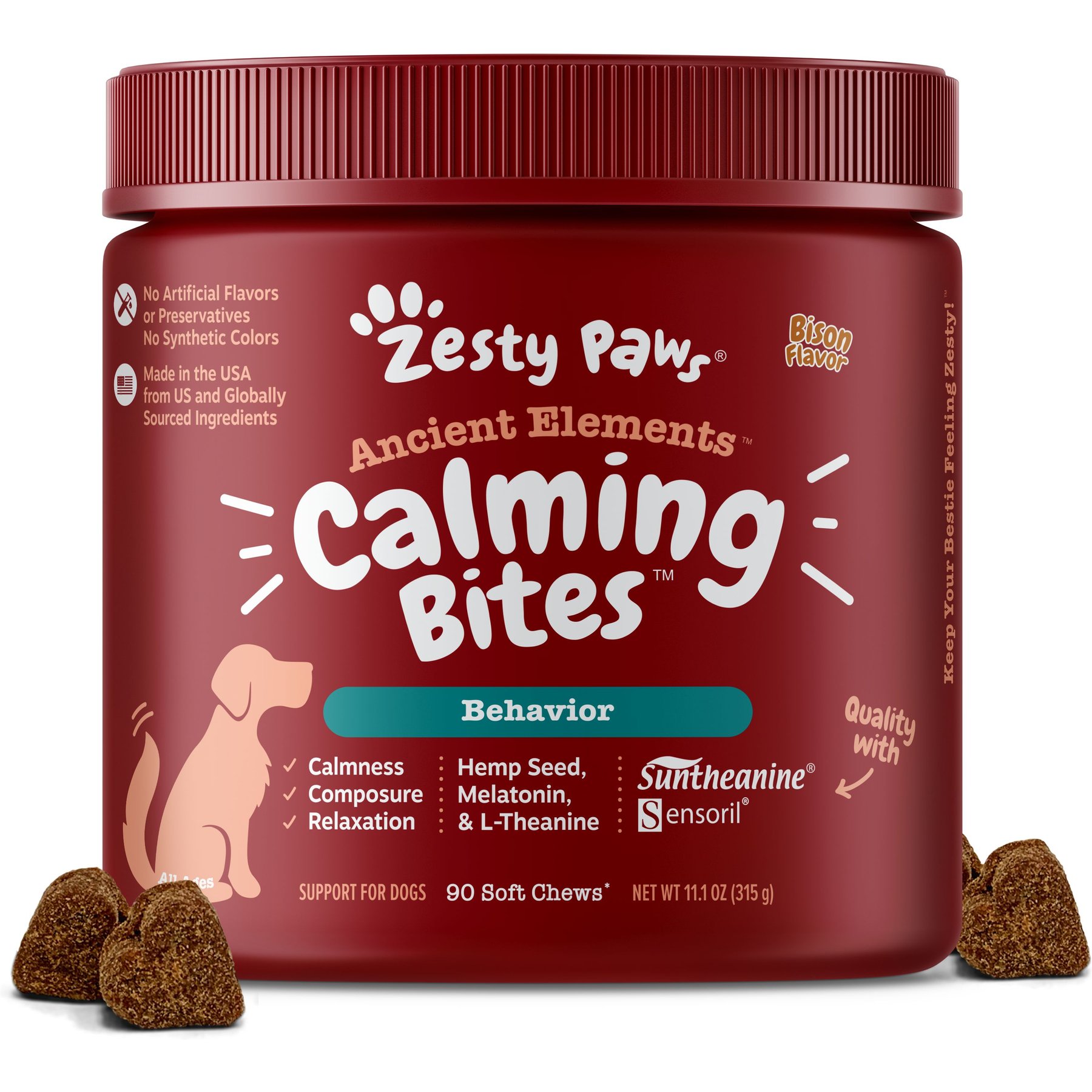 Zesty paws clearance calming bites review