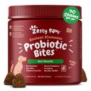 Zesty Paws Ancient Elements Probiotic Bites Bison Flavored Soft Chews Digestive Supplement for Dogs, 90 count