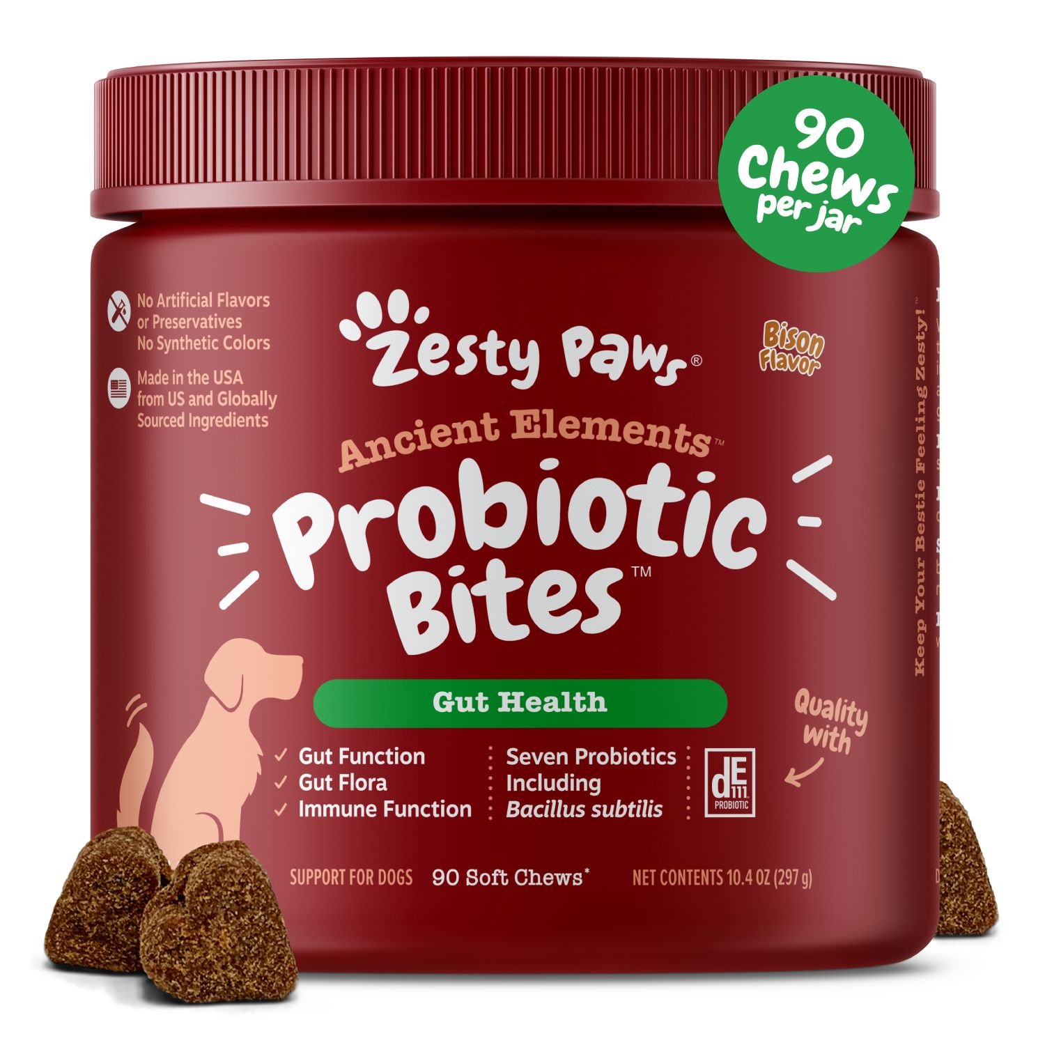 Can I feed my dog your probiotics along with your 8-in-1, or should I 