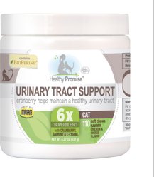 Four Paws Healthy Promise Soft Chews Urinary Tract Cat Supplement, 110 count