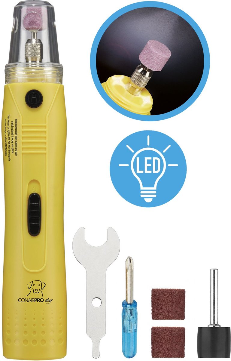Pecute Dog Nail Grinder with LED Light review | PetsRadar