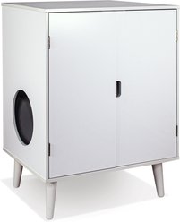 Penn-Plax Cat Cabinet, White slide 2 of 7