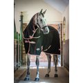 WeatherBeeta Therapy-Tec Fleece Combo Neck Horse Blanket, Black/Silver/Red, 60-in