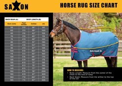 Saxon 1200D with Gusset Standard Neck Lite II Horse Blanket, Hunter/Black, 60-in slide 2 of 2