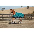Saxon 1200D with Gusset Standard Neck Heavy II Horse Blanket, Hunter/Black, 66-in