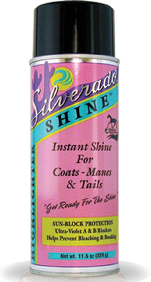 SILVERADO Shine Instant Shine Coats, Manes & Tails Horse Spray, 11.6oz