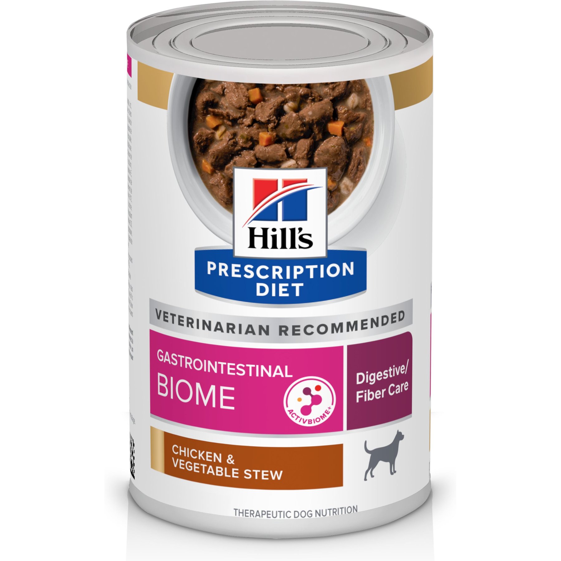 HILL S PRESCRIPTION DIET Gastrointestinal Biome Chicken Vegetable Stew Wet Dog Food 12.5 oz case of 12 Chewy