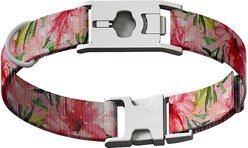 Whistle Twist & Go Dog Bark Collar, Petal Pink, Small/Medium