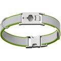Whistle Twist & Go Dog Bark Collar, See-Me Green, Large/X-large