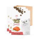 Fancy Feast Savory Cravings Limited Ingredient Salmon Flavor Cat Treats, 3-oz box, case of 3