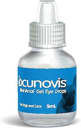 Ocunovis Dog & Cat Gel Eye Drops, 5 mL bottle slide 1 of 11