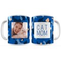 Frisco "Cat Mom" White Personalized Coffee Mug, 11-oz